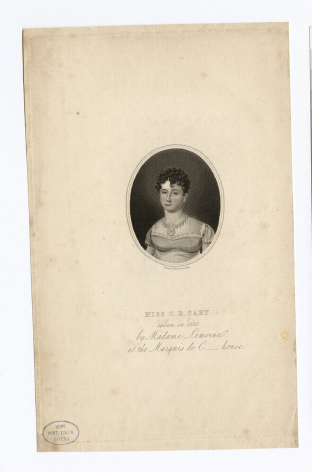 Portrait of C. E. Cary