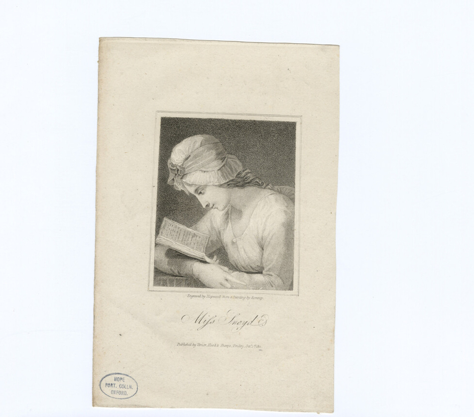 Portrait of Miss Sneyd