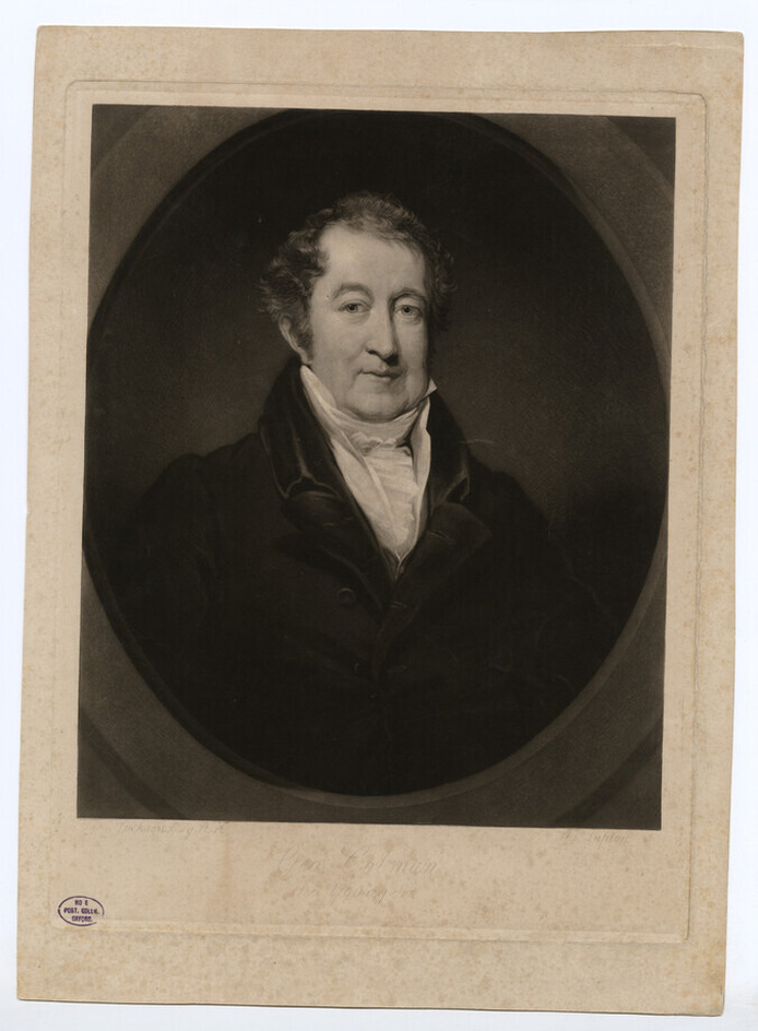 Portrait of G. Colman