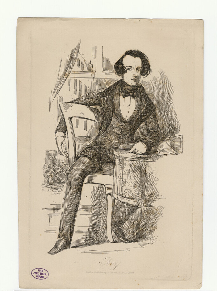 Portrait of C. Dickens