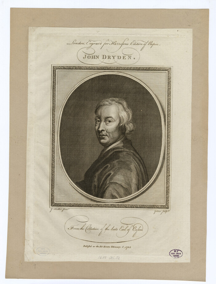 Portrait of J. Dryden