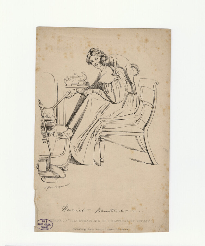 Portrait of Harriet Martineau