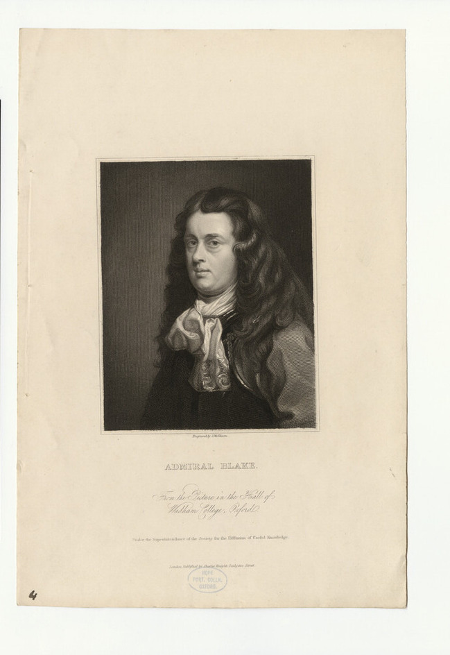 Portrait of Admiral Blake