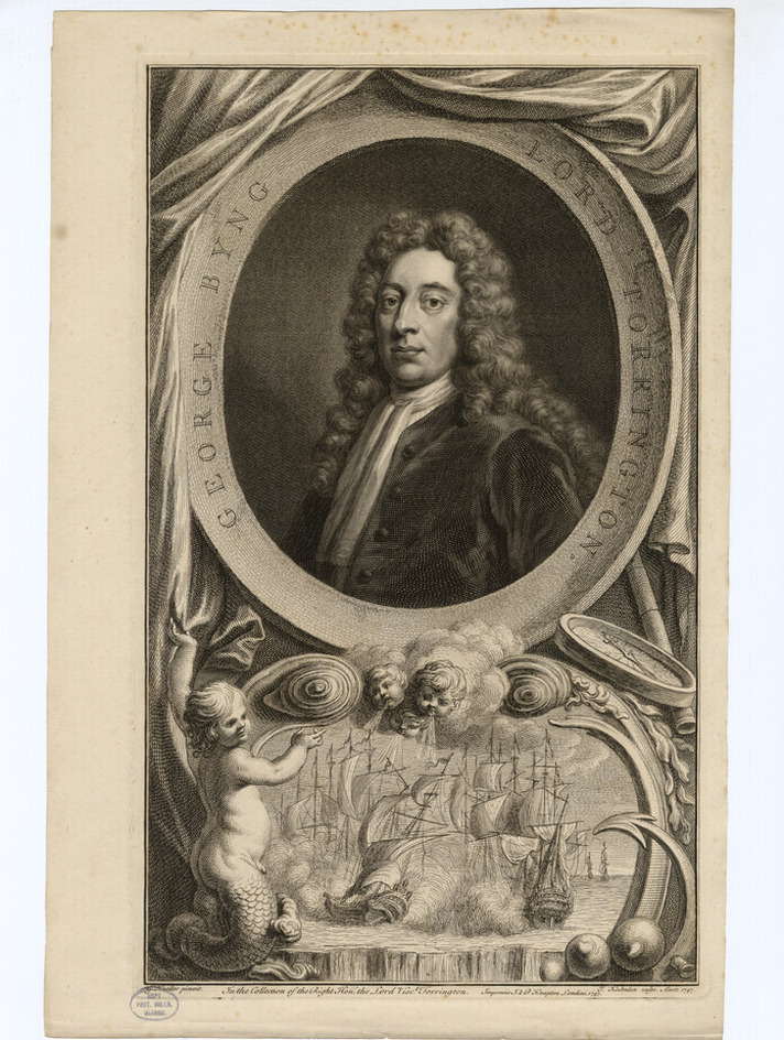 Portrait of George Byng, Viscount Torrington