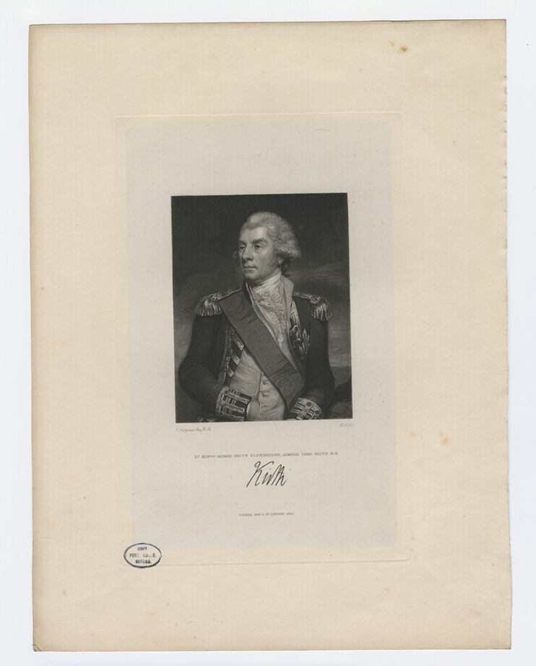 Portrait of Admiral Keith