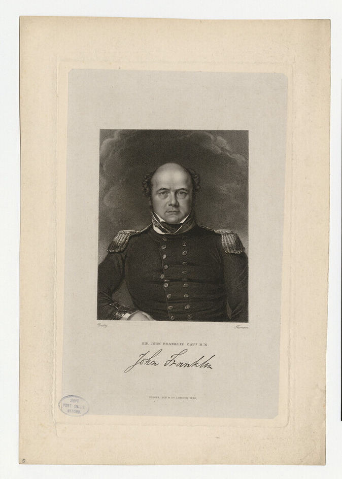 Portrait of J. Franklin