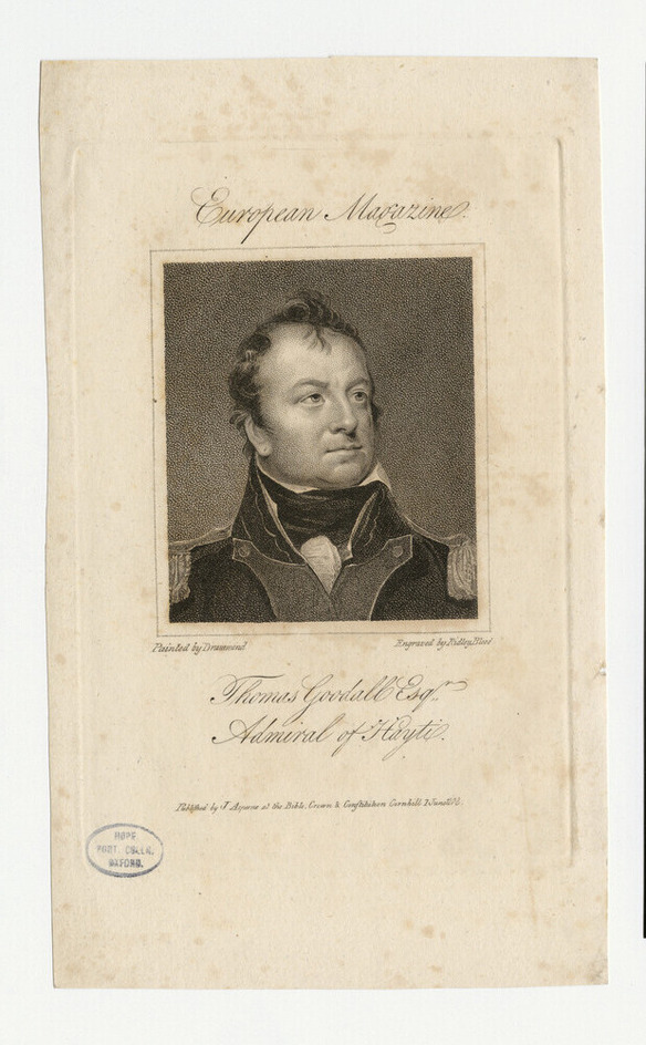 Portrait of Admiral Goodall