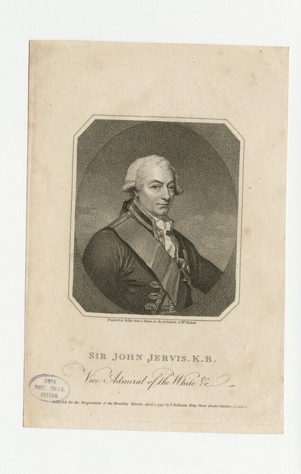 Portrait of Admiral Sir John Jervis
