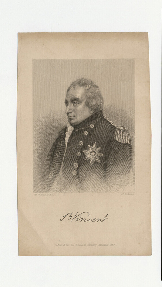 Portrait of St Vincent