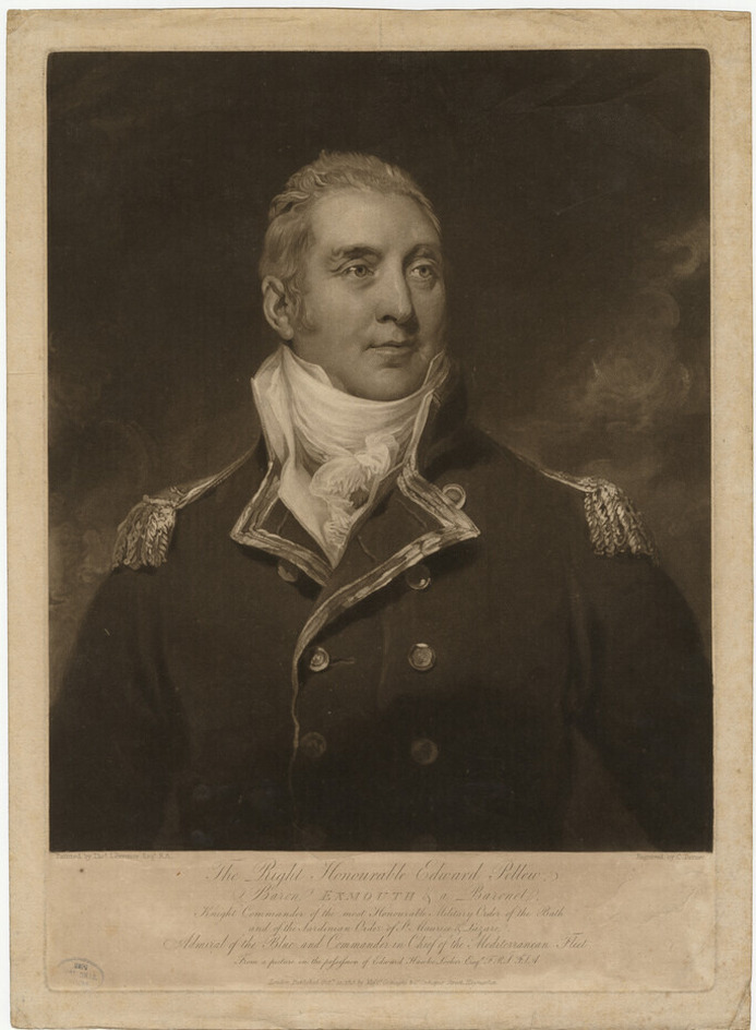 Portrait of Admiral Pellew