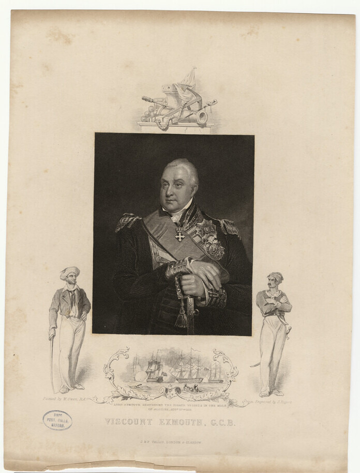 Portrait of Admiral VisCount Exmouth