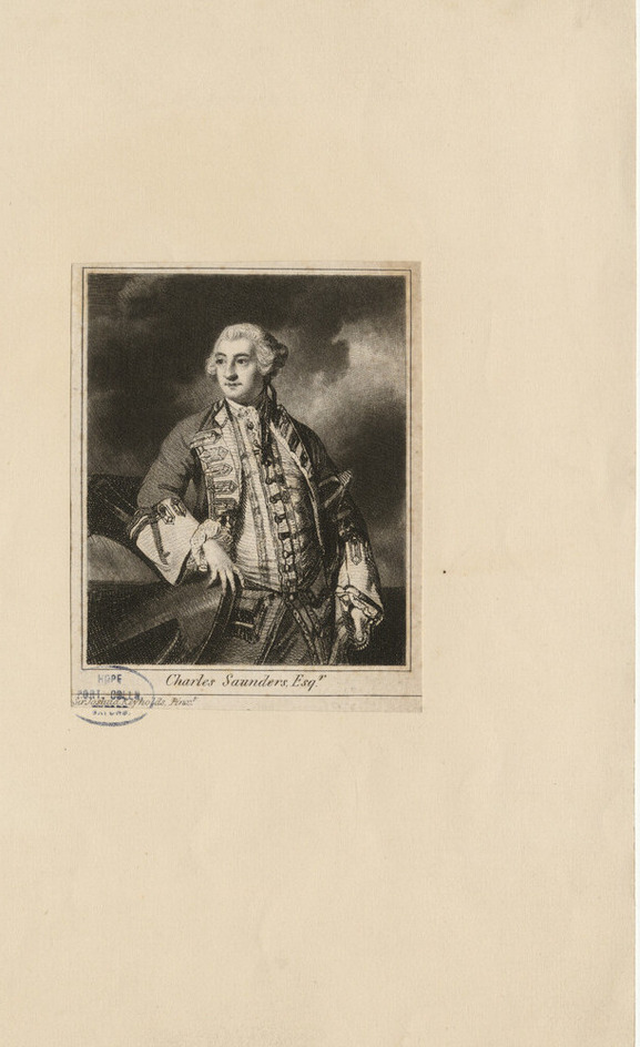 Portrait of Admiral Saunders