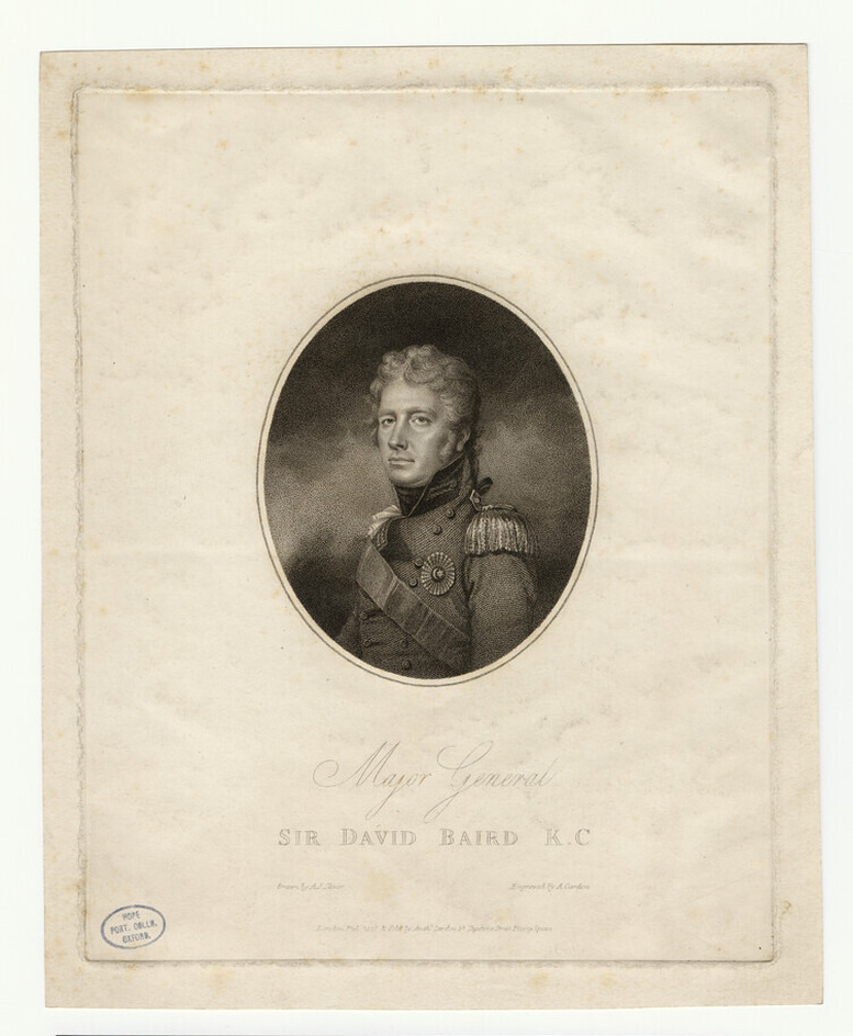 Portrait of Lt Gen. Sir David Baird | Art UK