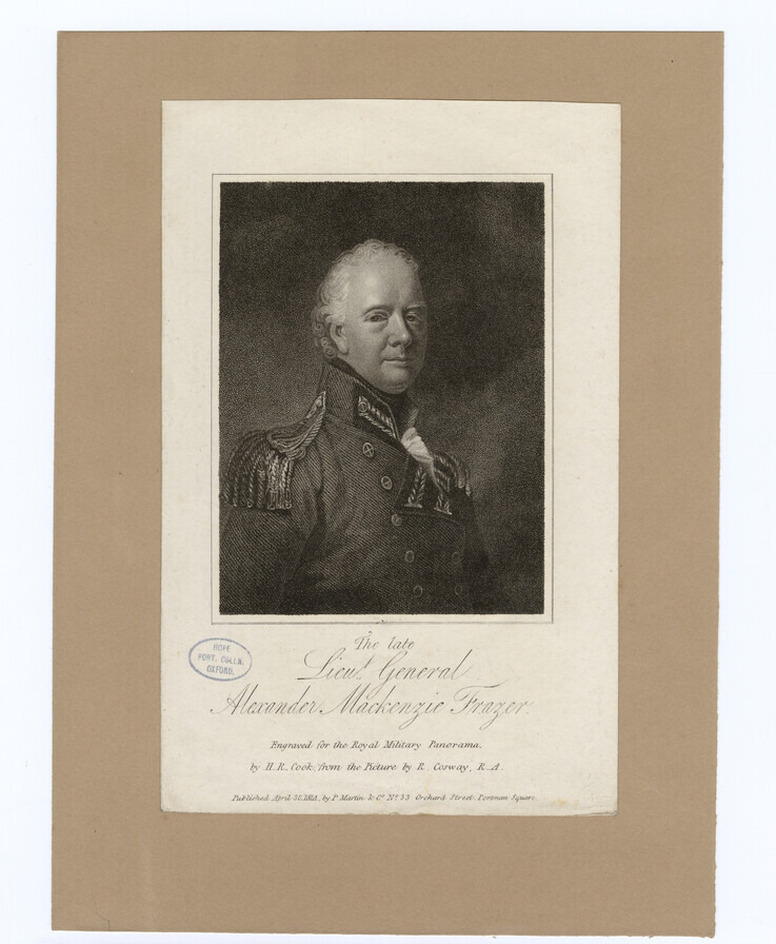 Portrait of Lt. Gen Frazer