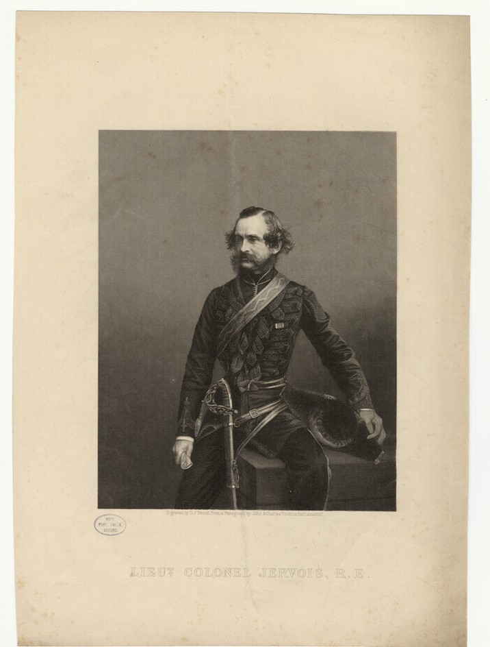 Portrait of Lt Col Jervois