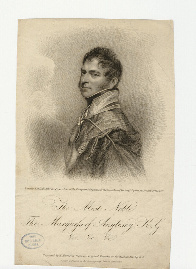 Portrait of Marquess Anglesea
