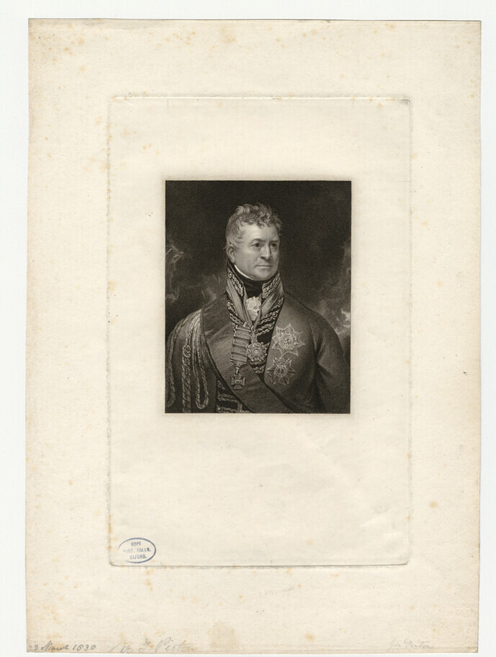 Portrait of Sir T. Picton