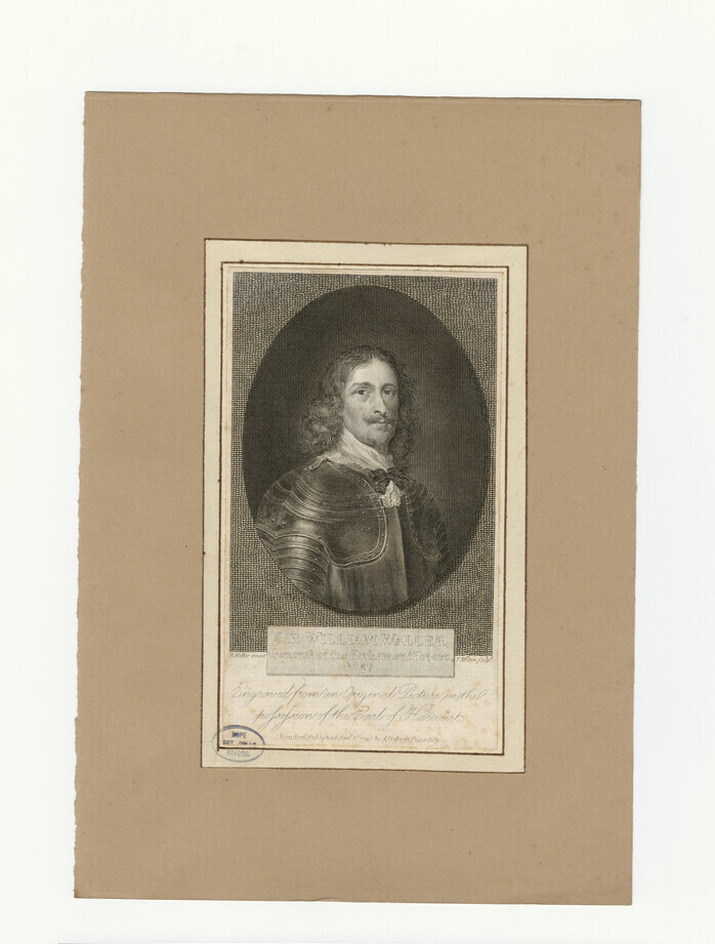 Portrait of Sir W. Waller