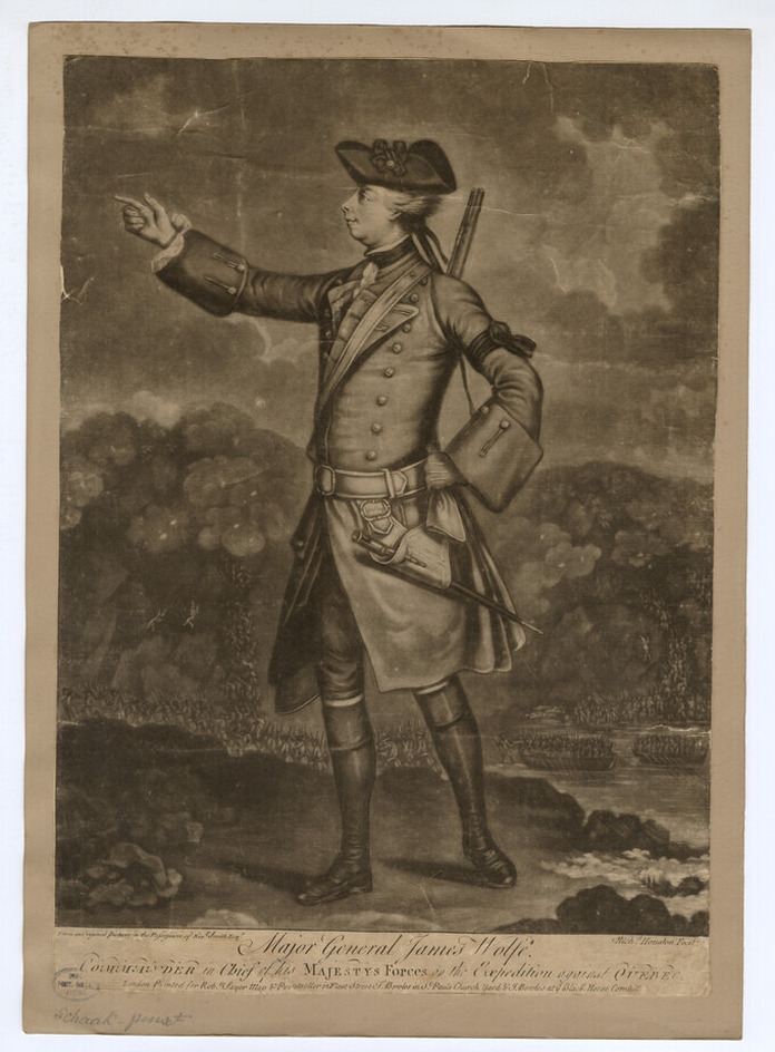 Portrait of Maj.Gen.J. Wolfe
