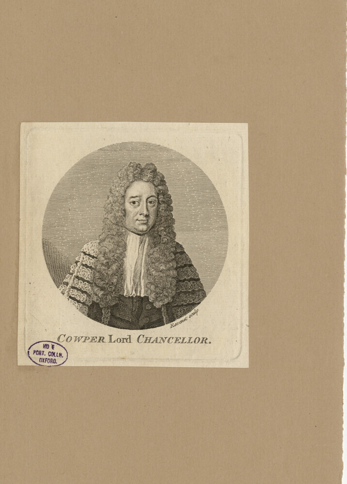 Portrait of Lord Cowper