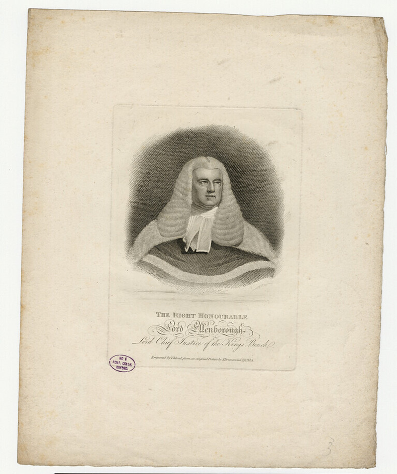 Portrait of Lord Ellenborough