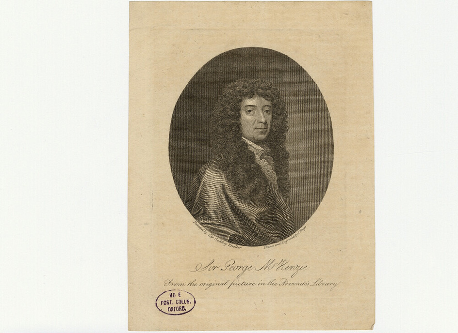 Portrait of Sir G. McKenzie