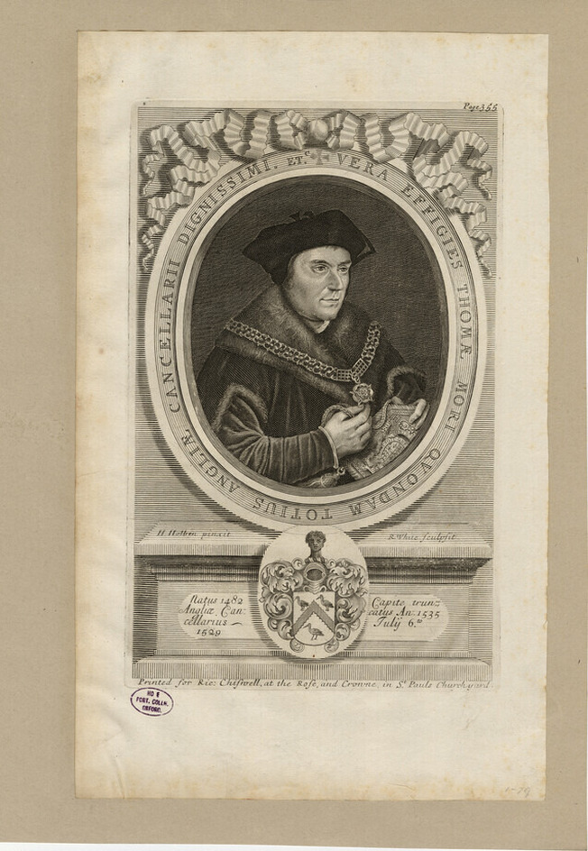 Portrait of T. More