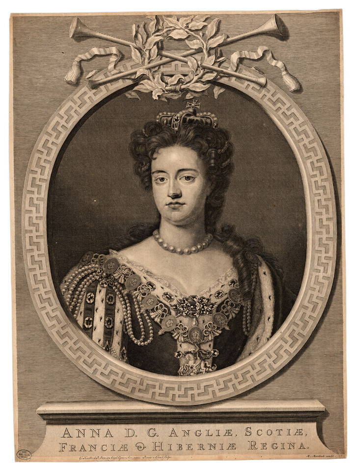 Portrait of Queen Anne