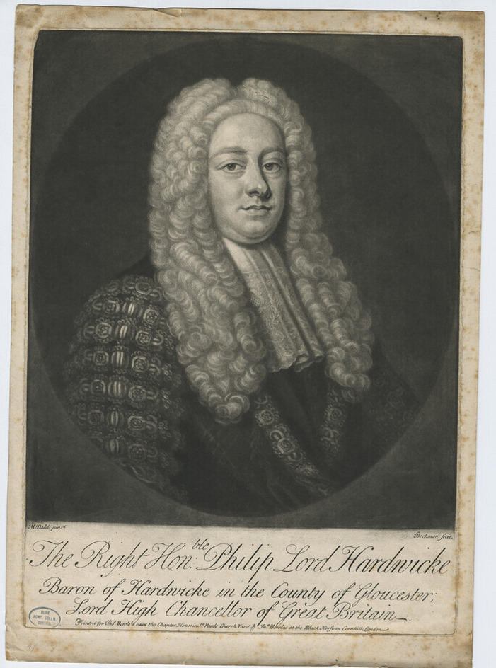 Portrait of Lord Hardwicke