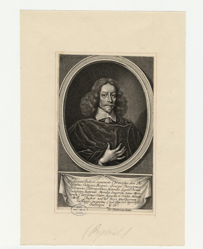 Portrait of J. Bulwer