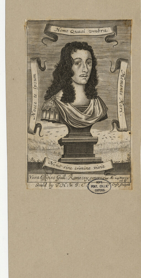 Portrait of Dr W. Ramesey