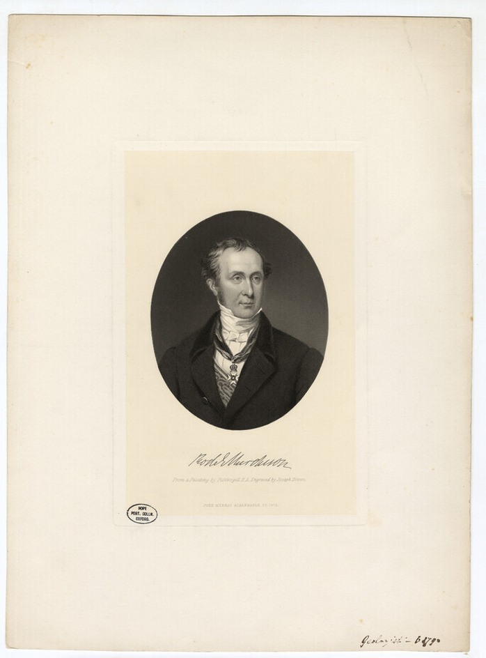 Portrait of R. Murchison