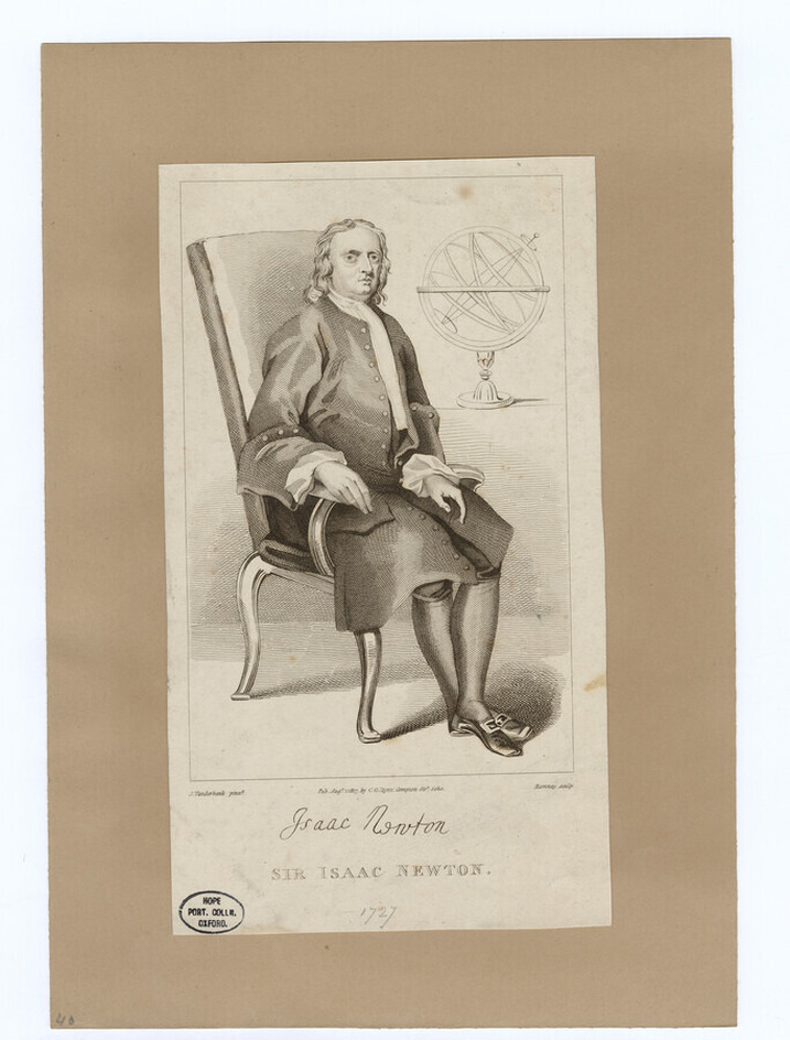 Portrait of I. Newton