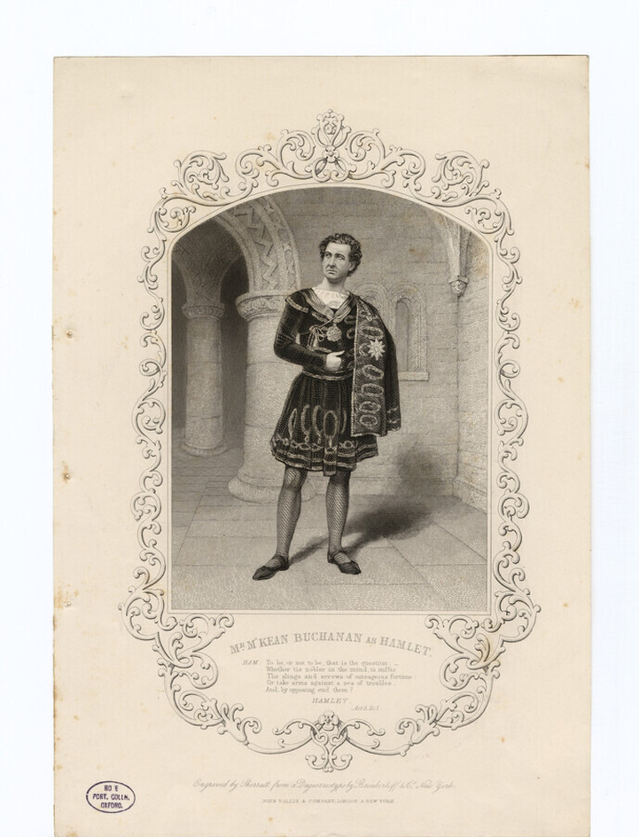 Portrait of Mr M. Buchanan
