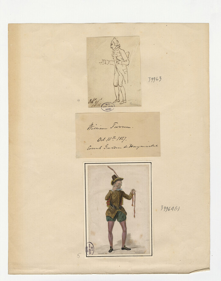 Portrait of W. Farren as Periwinkle