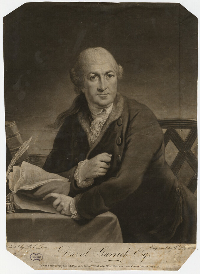 Portrait of D. Garrick