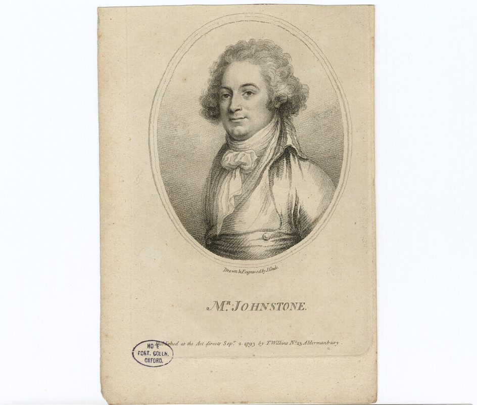 Portrait of Mr Johnstone