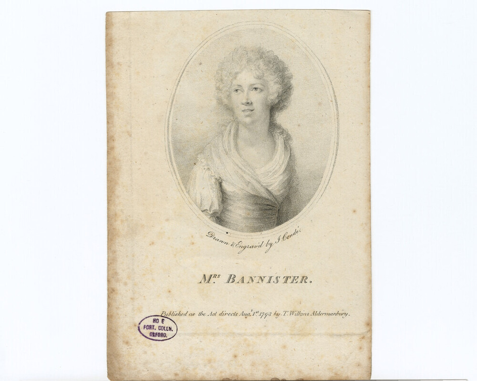 Portrait of Mrs Bannister
