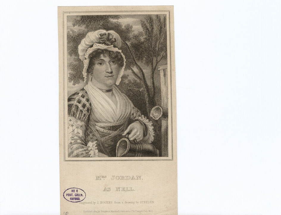 Portrait of Mrs Jordan