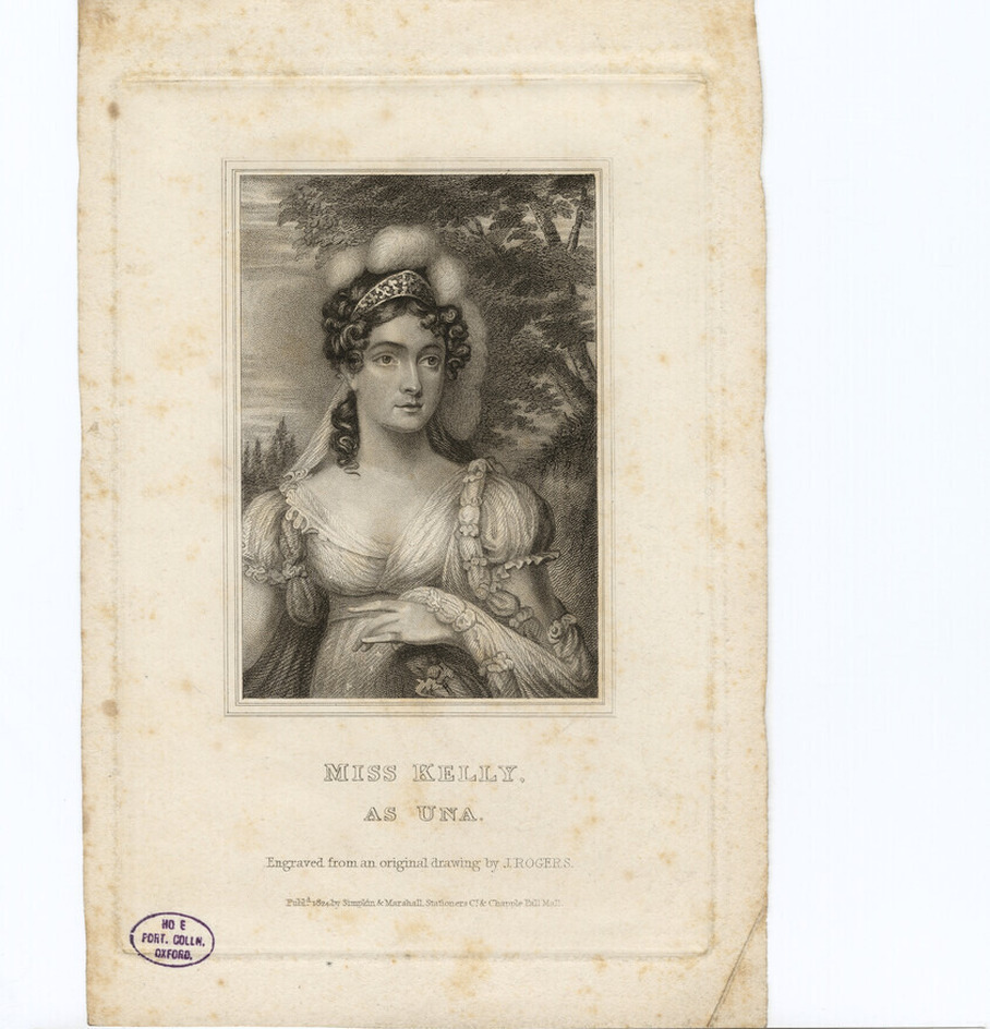 Portrait of Miss Kelly