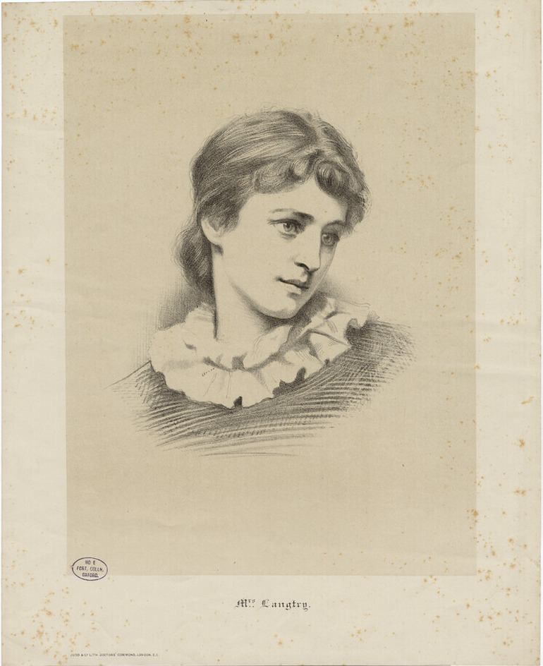 Portrait of L. Langtry