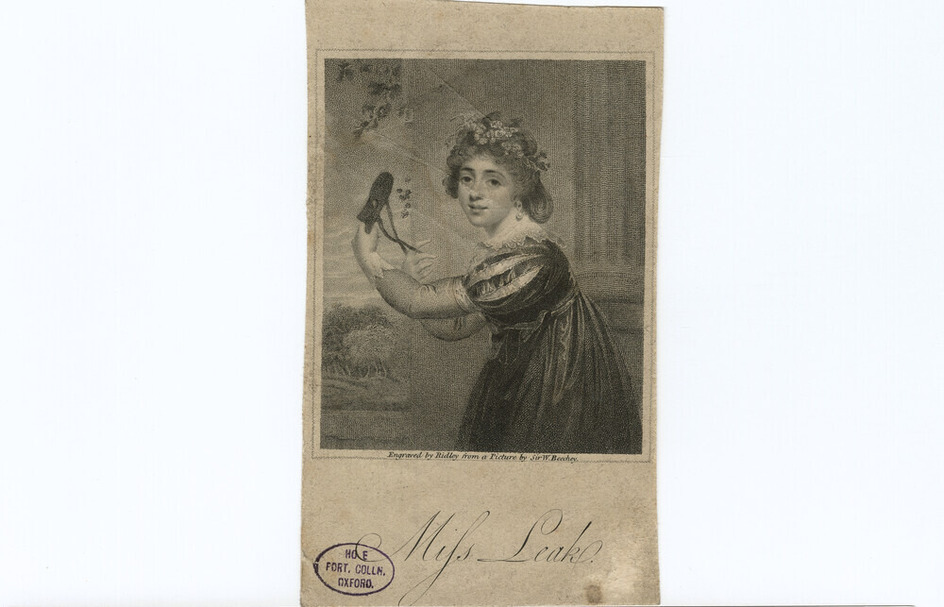 Portrait of Miss Leak