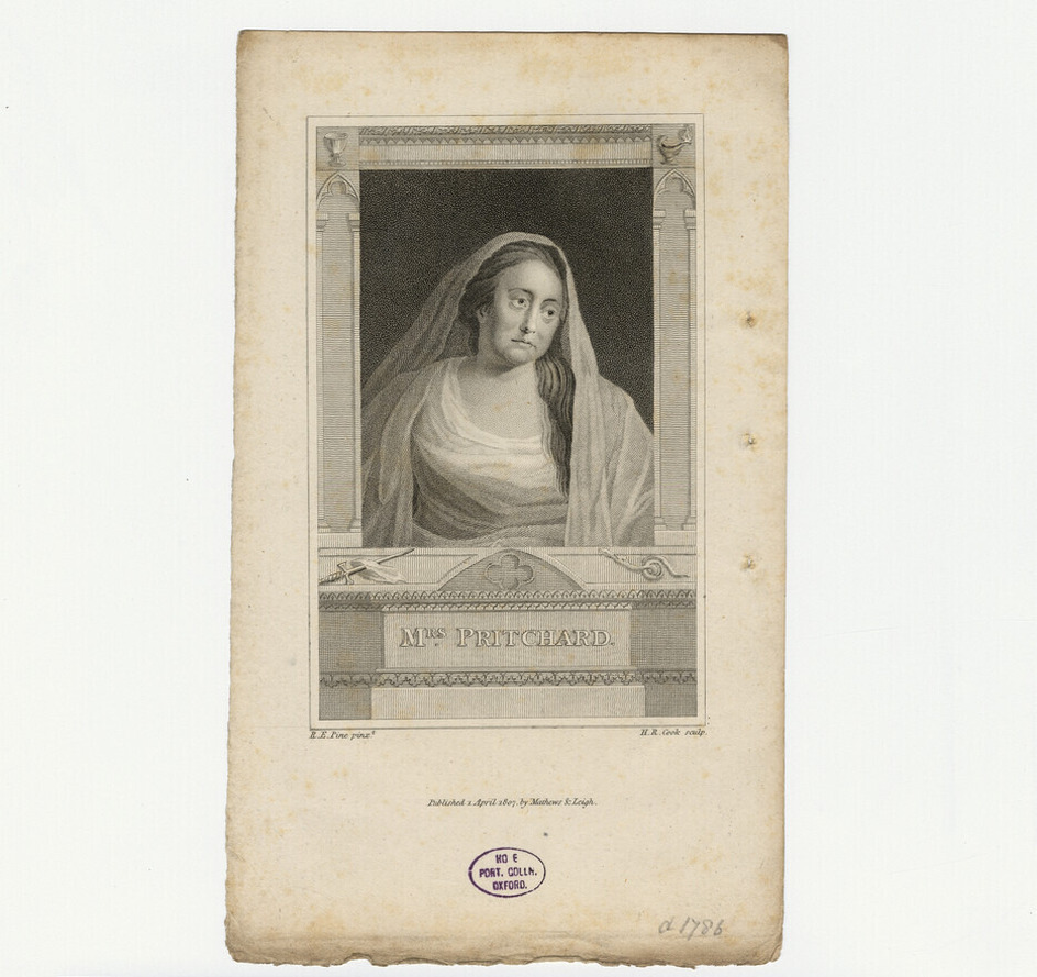 Portrait of Mrs Pritchard