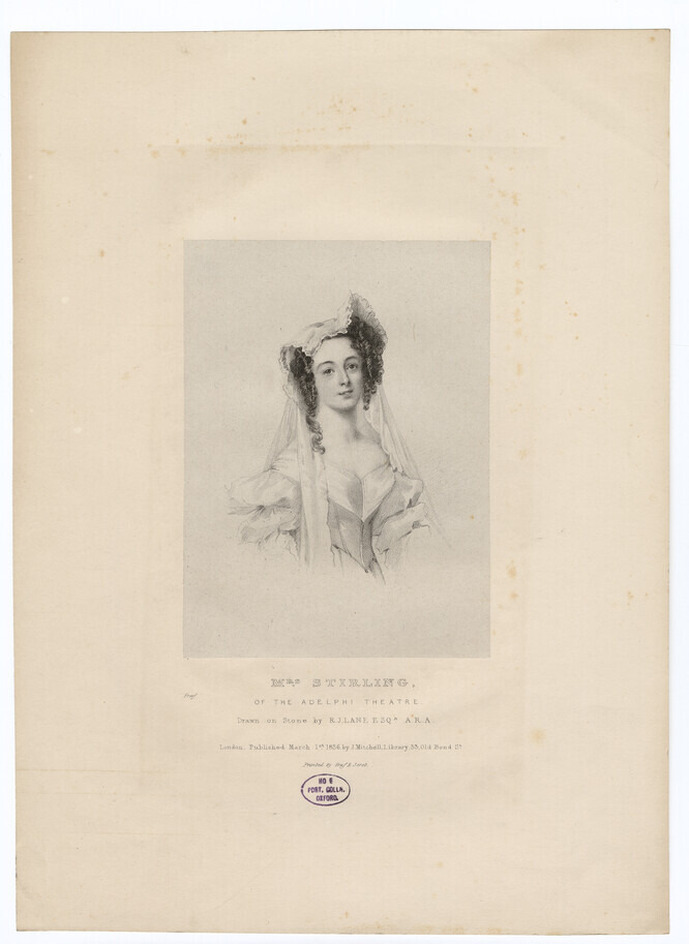 Portrait of Mrs Stirling