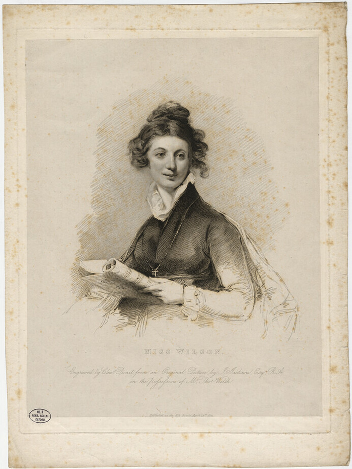 Portrait of Miss Wilson
