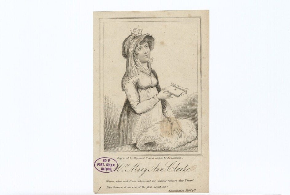 Portrait of Mary Ann Clarke (née Thompson)