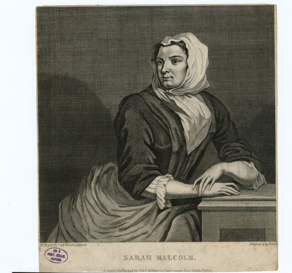 Portrait of Sarah Malcolm