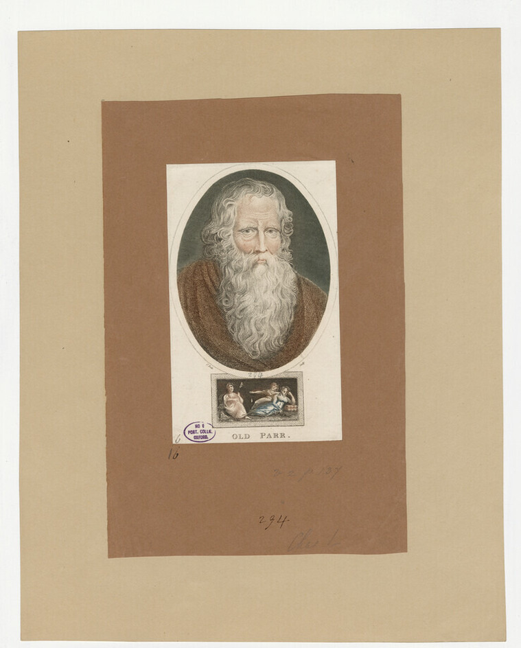 Portrait of Thomas Parr
