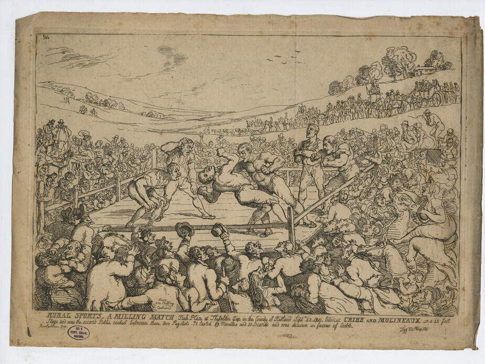 A Milling Match between Cribb and Molineux