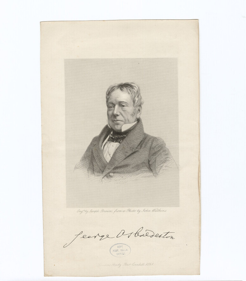 Portrait of G. Osbaldeston